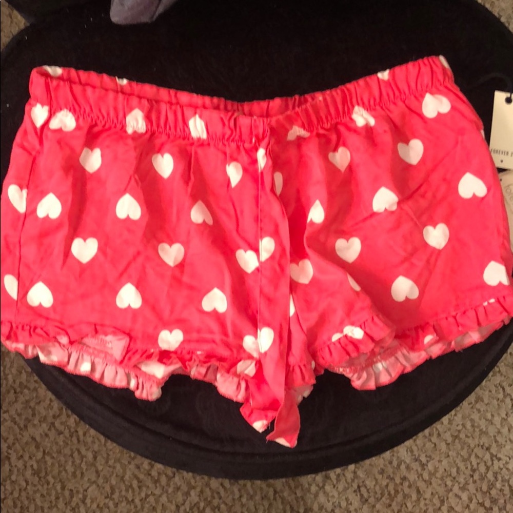 Cute soft sleep shorts